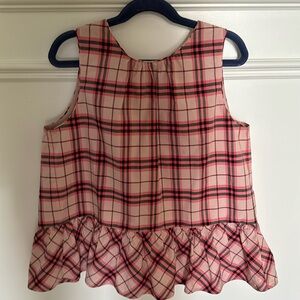 Burberry Girls SZ. 12Y ruffled blouse